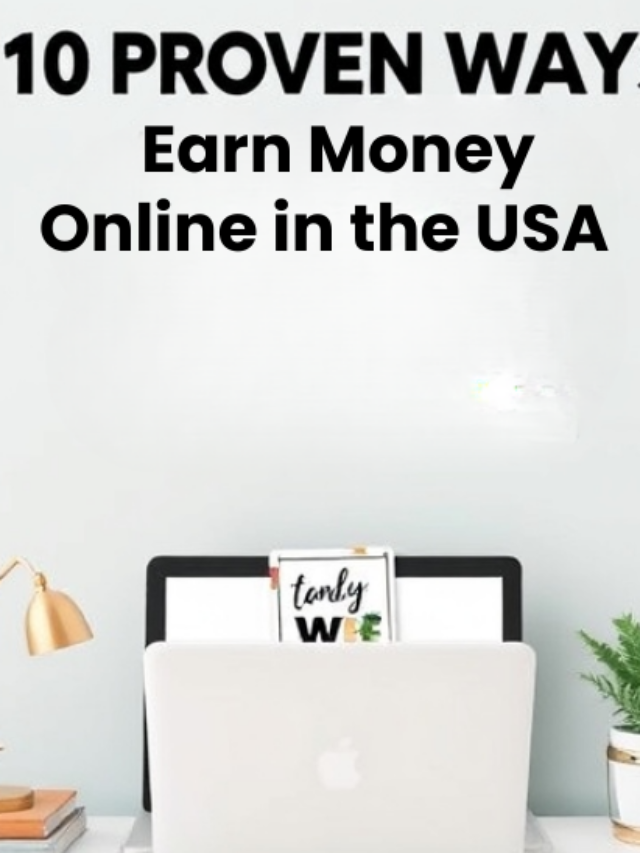 an image of 10 Proven Ways: How to Earn Money Online in the USA